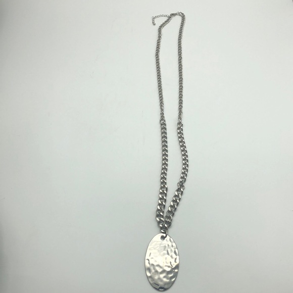 NECKLACE SILVER. - Picture 1 of 8
